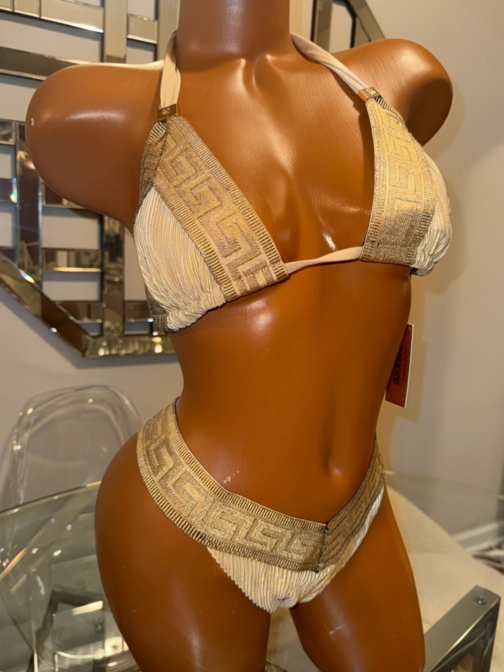 DOLCESSA GOLDEN SHINE VENUS BIKINI SET LARGE